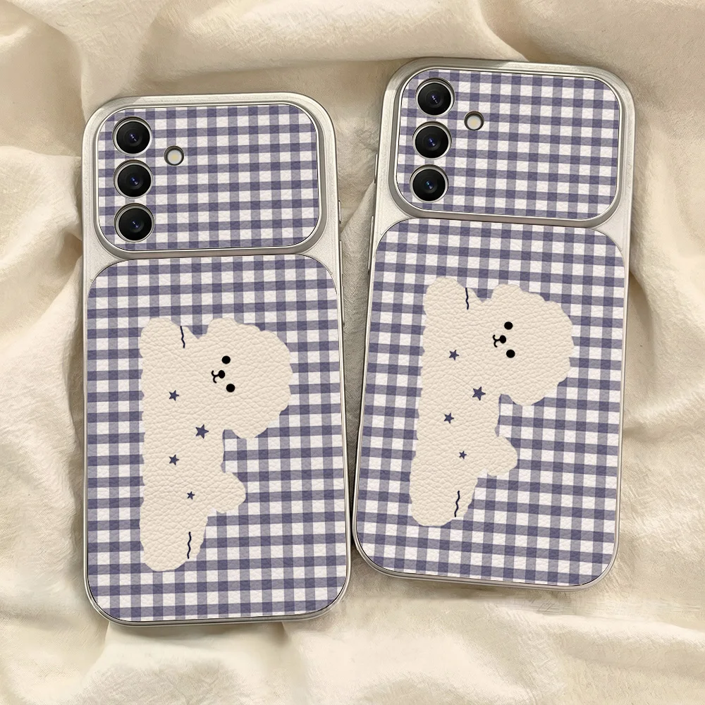Cute Cartoon Puppy Phone Case For Samsung A16 A17 A57 A56 A27 A07 A37 A55 A36 A26 A54 A15 Galaxy S26 Ultra S23 S24 S25 FE Cover