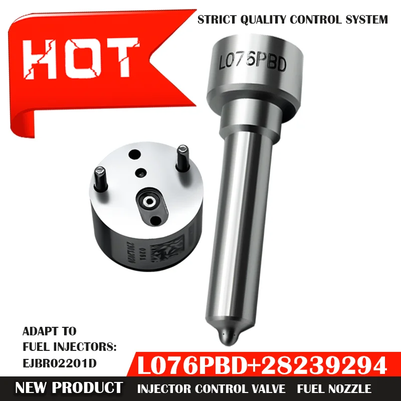 28239294 control valve L076PBD nozzle is suitable for Delphi control valve diesel injector nozzle fuel Kia KIA