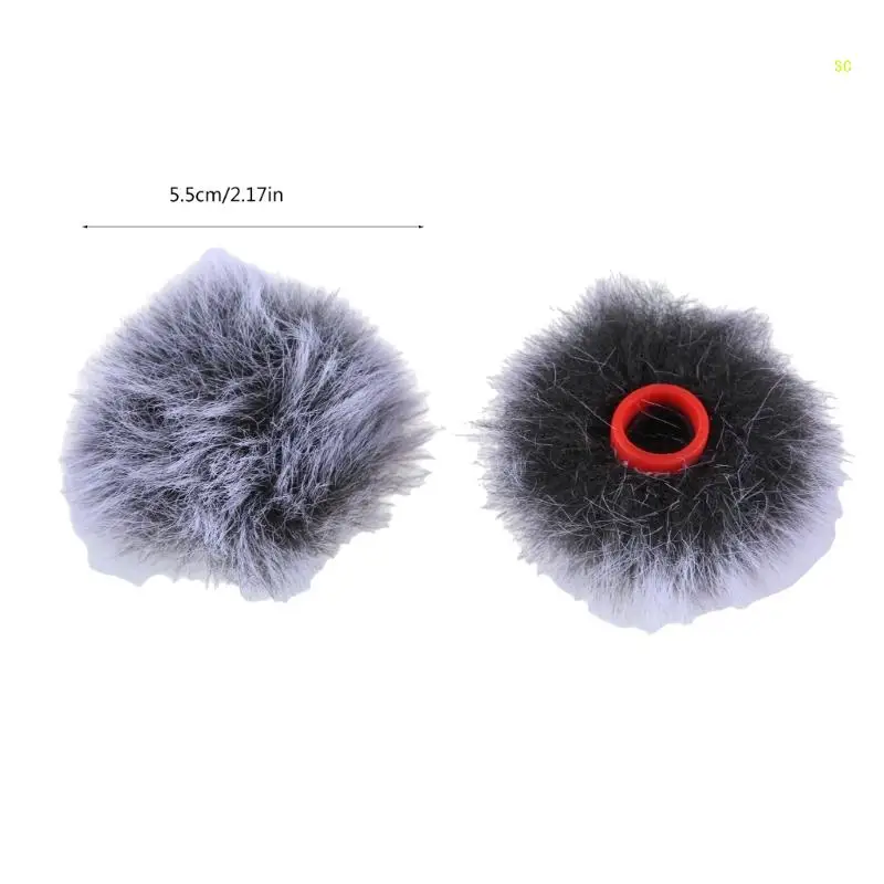 Professional Mic Wind Cover Windscreen Enhances Auditory Fits For S900II Soft Texture Dropshipping