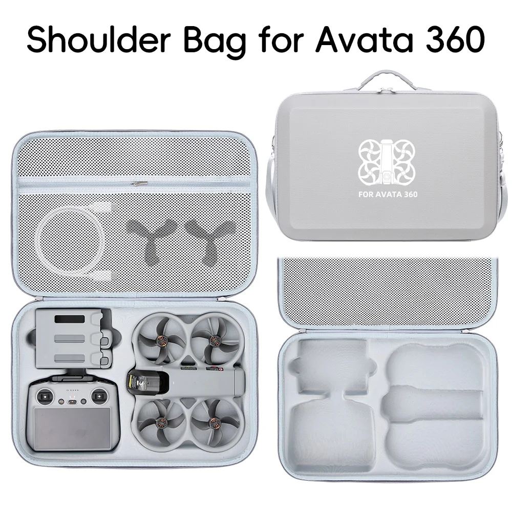 Immagine 5: Custodia Portatile in PU Antiurto e Antipolvere per DJI Avata 360