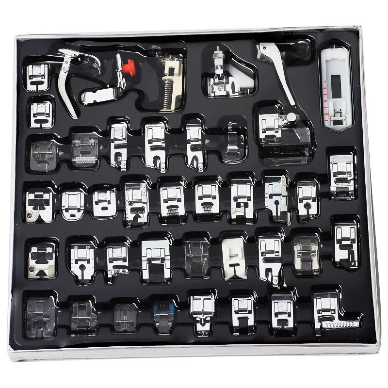 Multi-functional Home Sewing Press Foot 32 Pieces 42 Pieces 48 Pieces 52 Pieces 62 Pieces 82 Pieces Press Foot Set Sewing