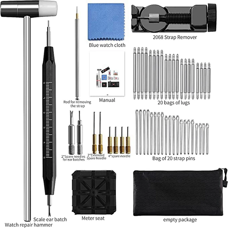 Watch Link Remover Kit Watch Tool Kit Link Remover Repair Tool Watch Adjustment Tool