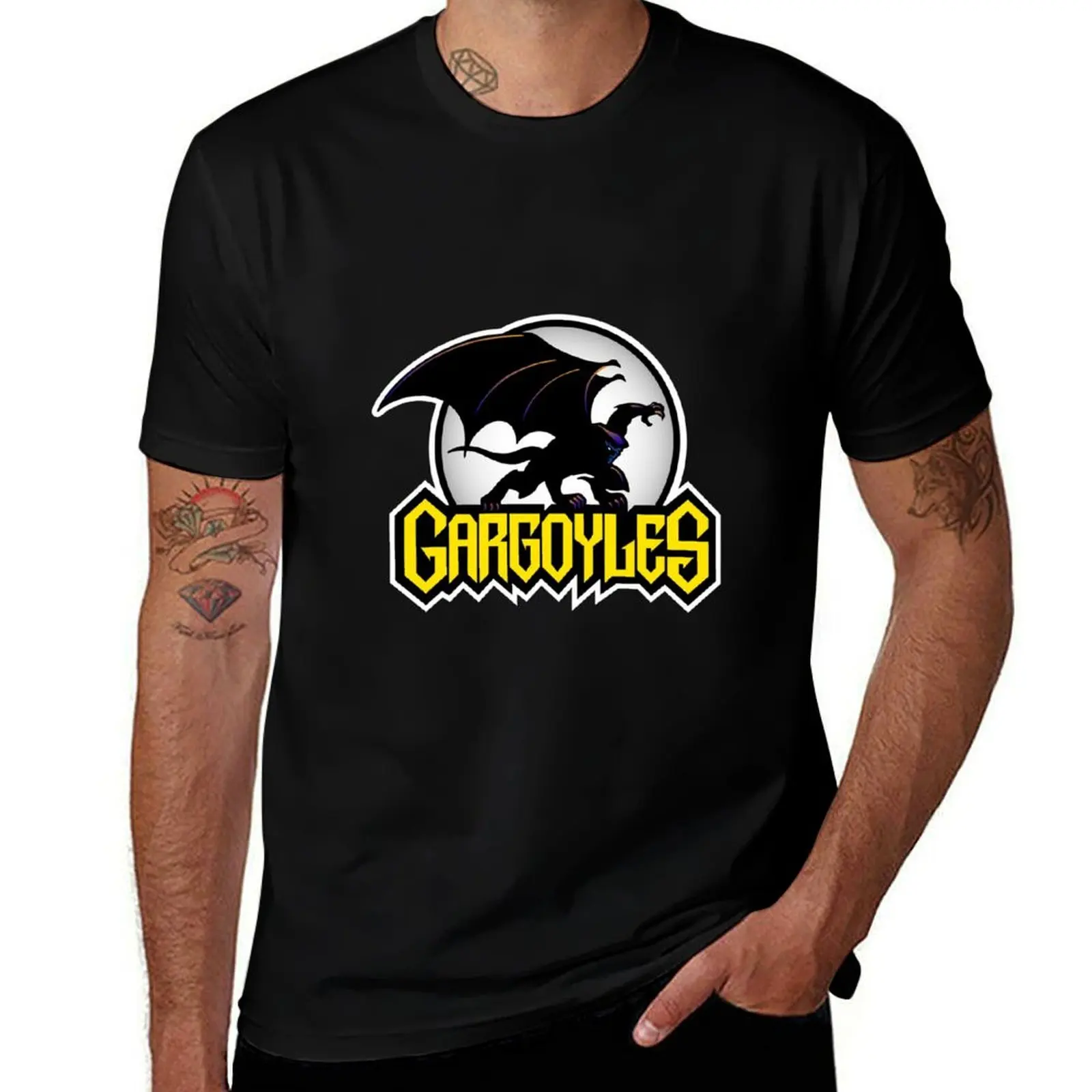 Gargoyle Goliath T-Shirt Big Size Short Sleeve Casual Top