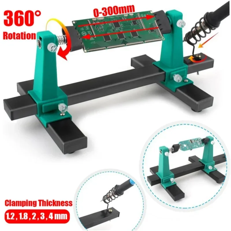 200/300MM Multiple Specification PCB Welding Bracket Repairing Disassembly Fixture 360° MainBoard Maintenance Holder Repair Tool