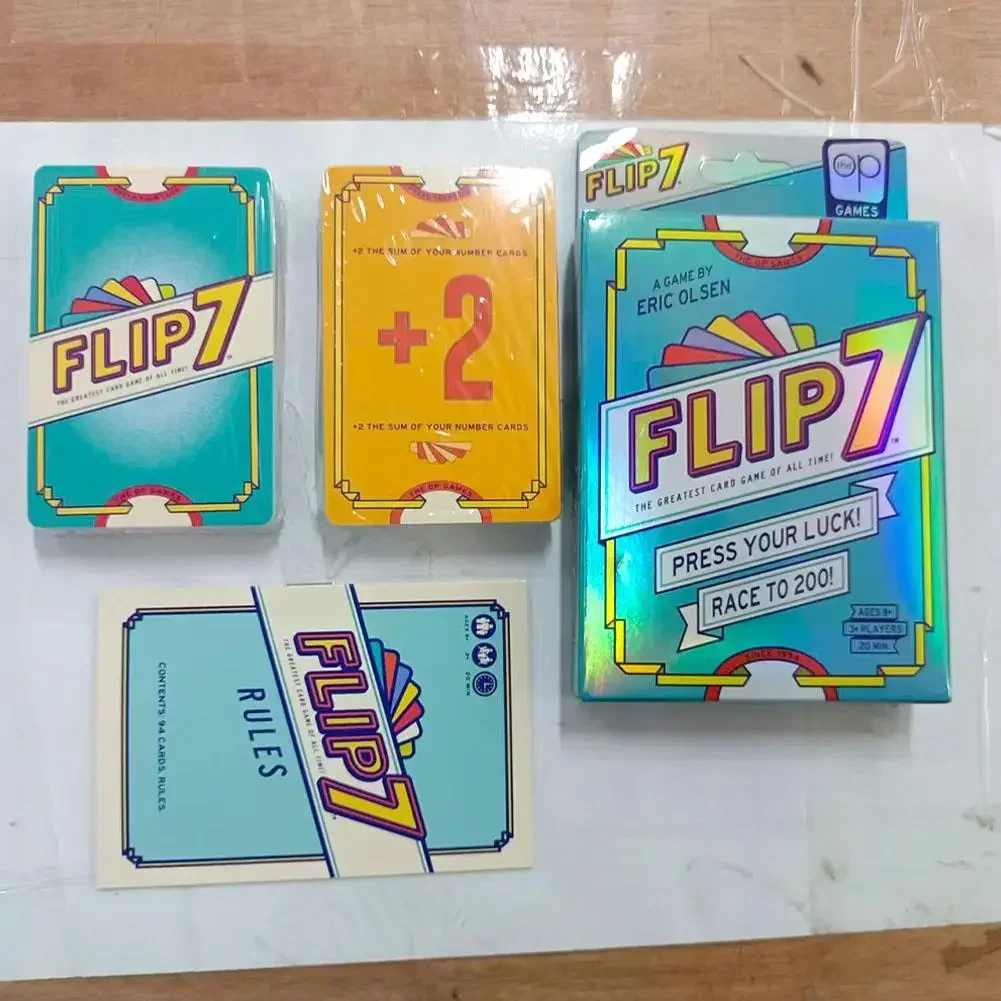 Press Your Luck Card Game Fast Paced Number Strategy Action Cards for Family Party Travel Camping Board Game Party props