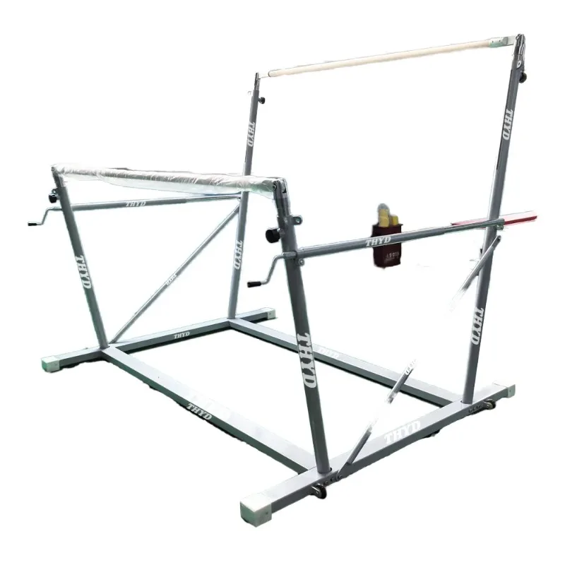 

Independent asymmetric uneven bars gymnastics training equipment without drawstring