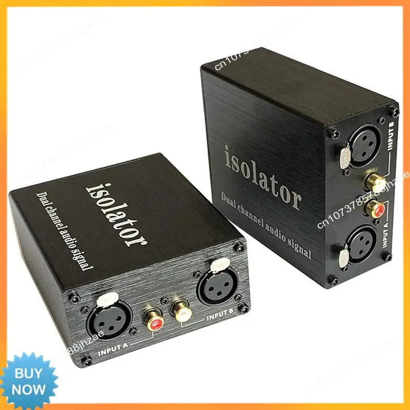A10R XLR-2R Audio Noise Isolator Anti-Interference Transformer Isolator To Eliminate Common Ground Current Sound