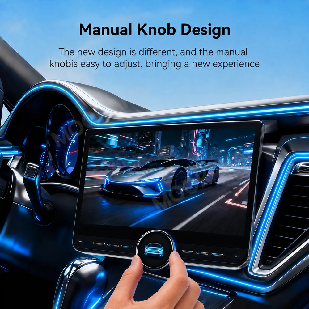11.5'' Single knob Android Auto Radio For Toyota Land Cruiser 2007~2015 Multimedia Navigation Stereo Receiver player Head Unit