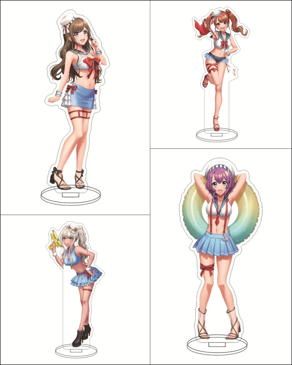 مصنع مخزن أنيمي D4DJ رائع مزيج لوحة زخارف مكتب Togetsu Rei حامل Aimoto Rinku جمع حلية الإكسسوارات لعبة أكريليك