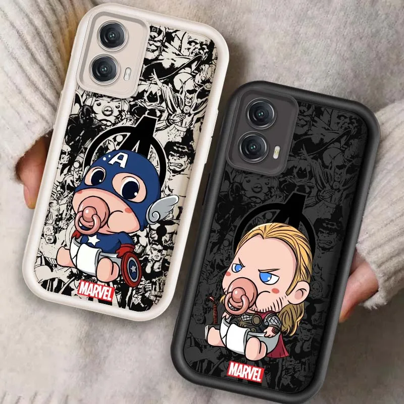 

Marvel Anime Heroes Cute For Motorola G85 Edge 50 60 G54 G35 E14 G04 G34 G Stylus G54 G13 G32 G14 5G Eye Ladder