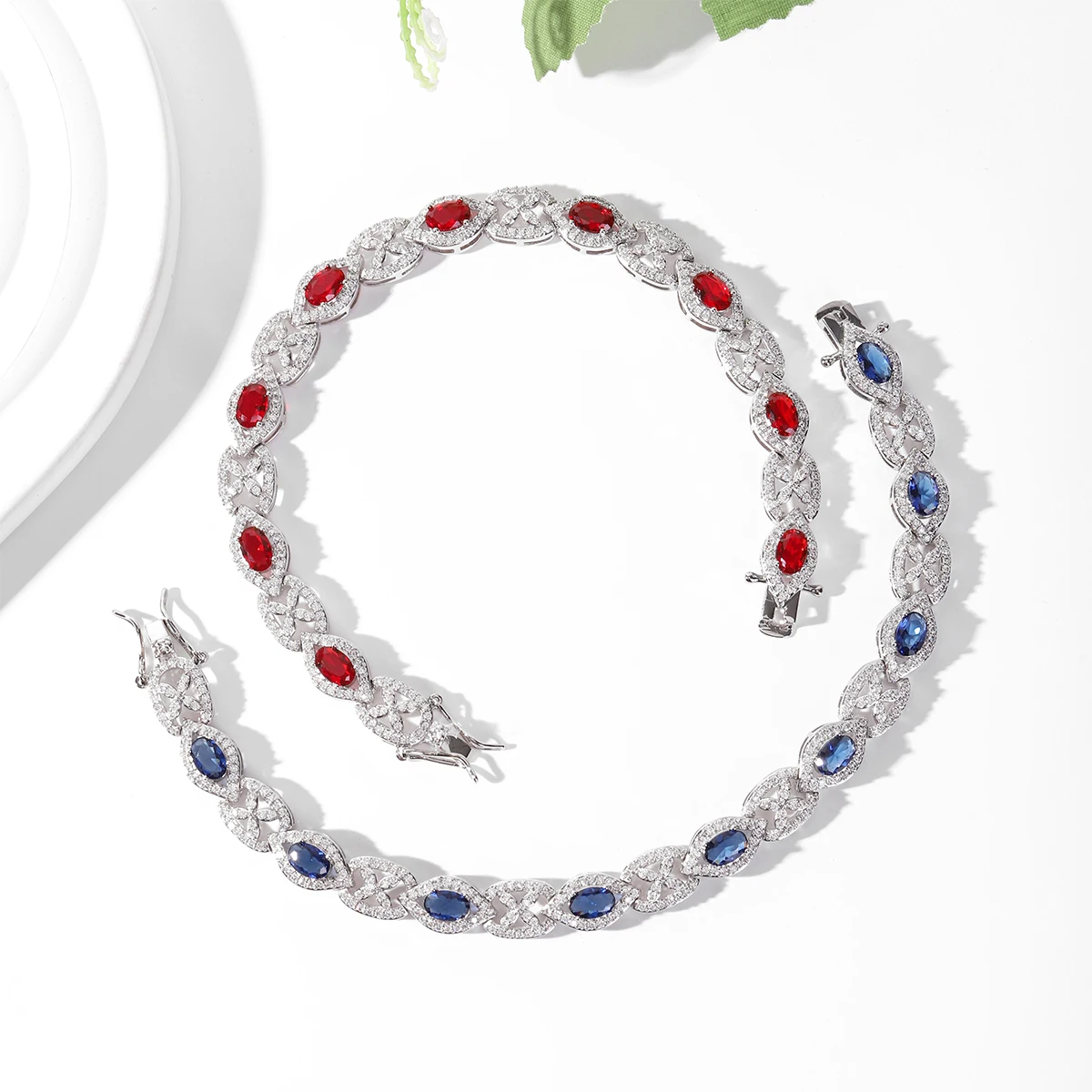 

Grace Jewelry Luxury gemstone designer bracelet charms High Quality ladies fashion jewelry bracelets