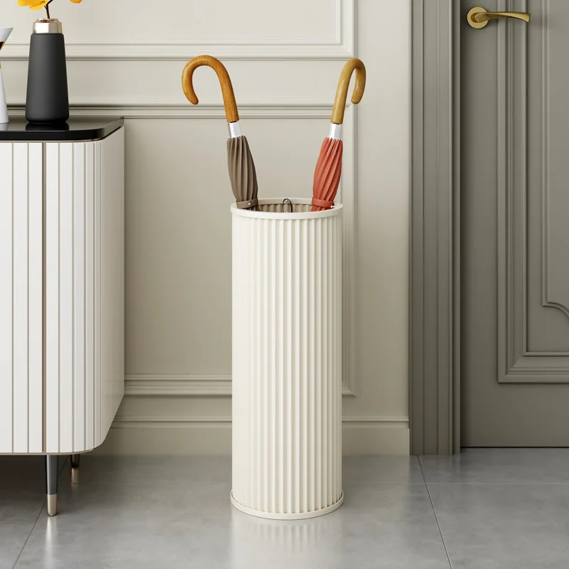 

Cream wind and rain umbrella stand, bed and breakfast cafe, umbrella storage rack at the entrance of the home, umbrella bucket