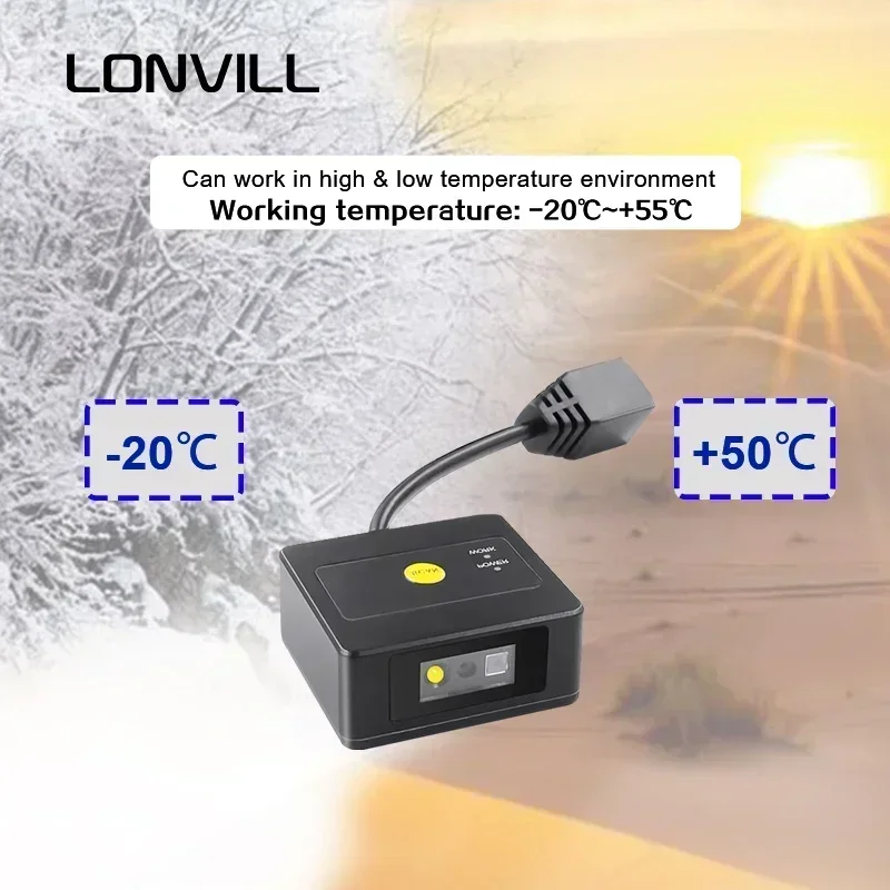 2026 Premium f  Wholesale mini fixed barcode scanner embedded qr code scanner for access control kiosk vending
