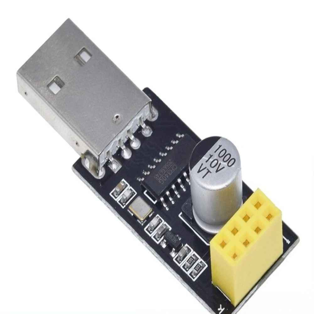 

5pcs USB to ESP8266 WiFi Module Adapter Board Wireless Communication for PC Phone Microcontroller Development