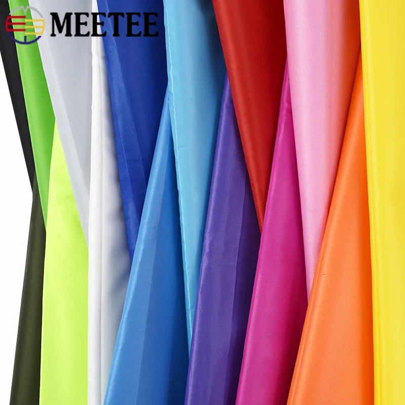 100/200/300/500X150cm Meetee 190T Waterproof Cloth Coated Thin Showerproof Fabric DIY Handmade Umbrella Kite Tent Accessories