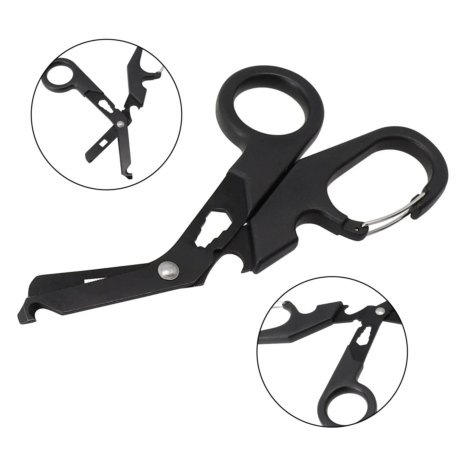 2023new Multifunction Rescue Raptors First Aid Folding Scissors Outdoor Survival Tool Combination Scissors