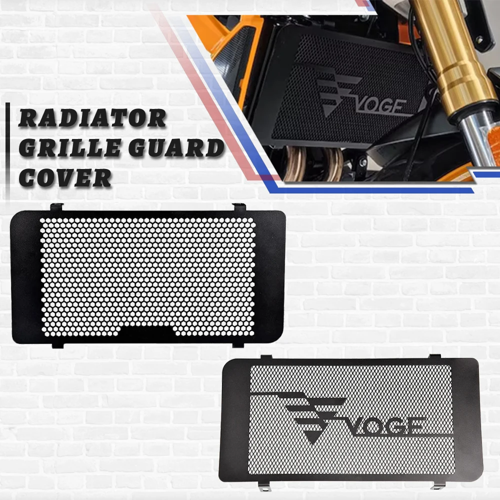 For LONCIN VOGE 500AC 525AC 525R 525DS 2020 2021 2022 2023 Motorcycle Accessories Radiator Grille Guard Cover Protector 500 AC