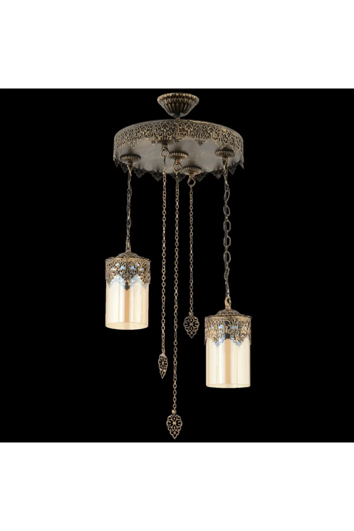 

DOLBOVI Poyraz 2 Li tumbled chandelier