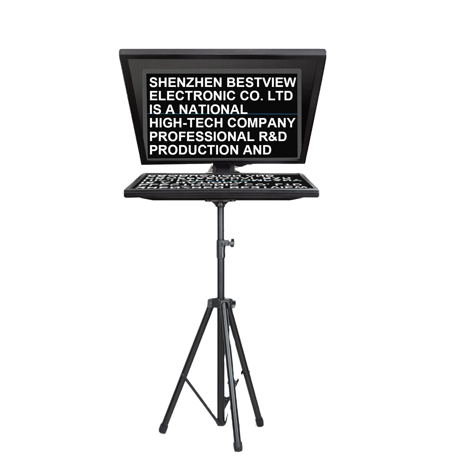 Desview T17 Teleprompter With 17'' Display Monitor For Broadcast Recording Video And Audio TV Prompter HD Display