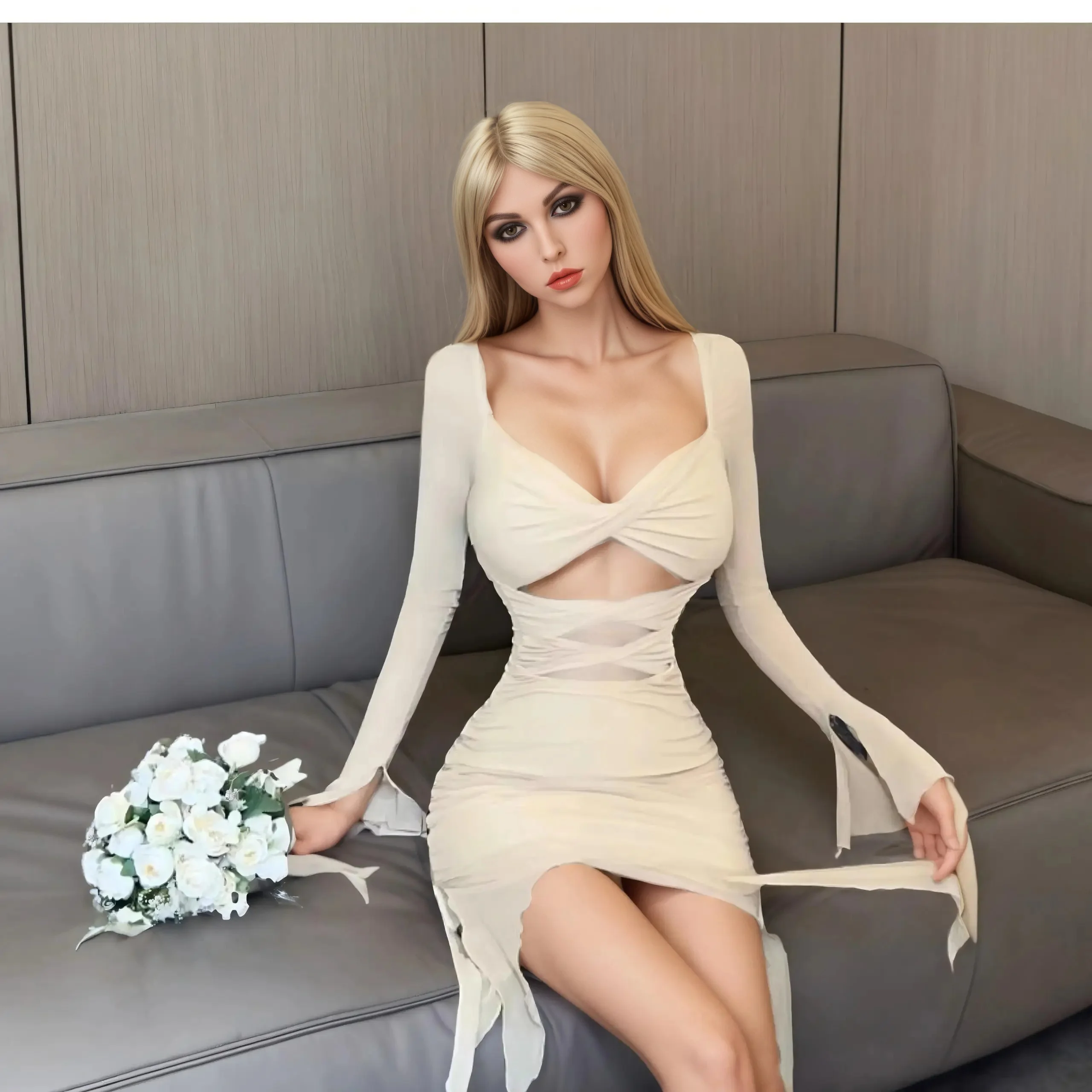 Boneka anime 100cm/160cm, pacar sempurna, kepala dapat dilepas dengan wig, tubuh dapat disesuaikan terbuat dari bahan TPE, lembut (tanpa pakaian)