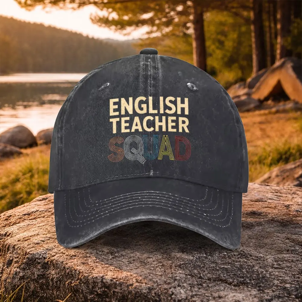 bone-de-beisebol-casual-e-versatil-com-estampa-de-equipe-de-professores-de-ingles-adequado-para-golfe-uso-casual-e-atividades-ao-ar-livre-unissex