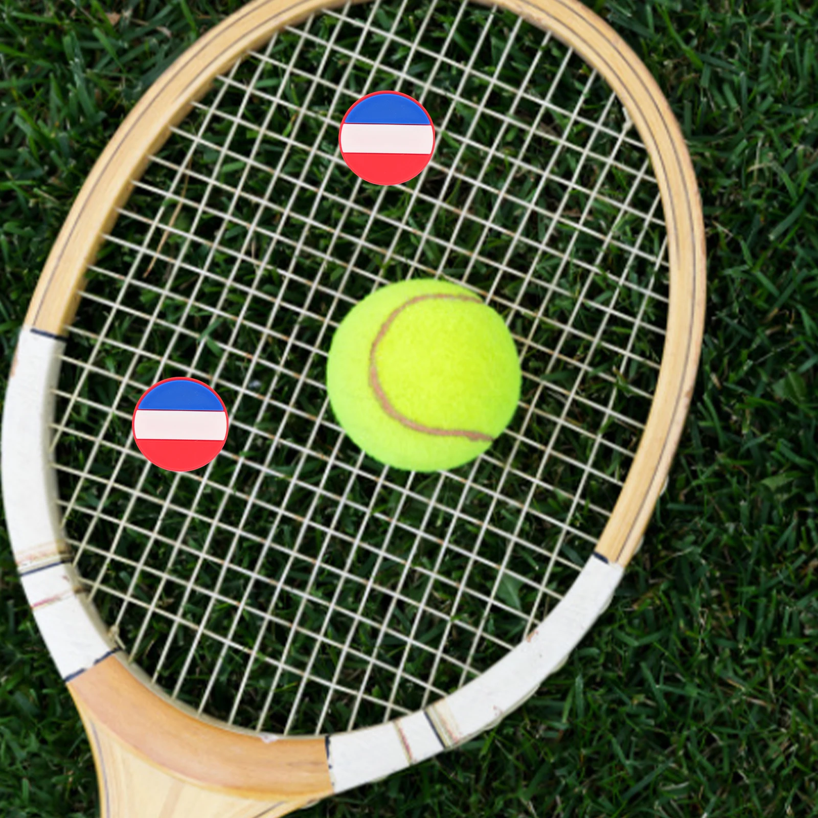 

6pcs Tennis Racket Shock Absorber Flag Dampener Silicone Vibration Dampers Tennis Accessories Stretchy Performance Endurance
