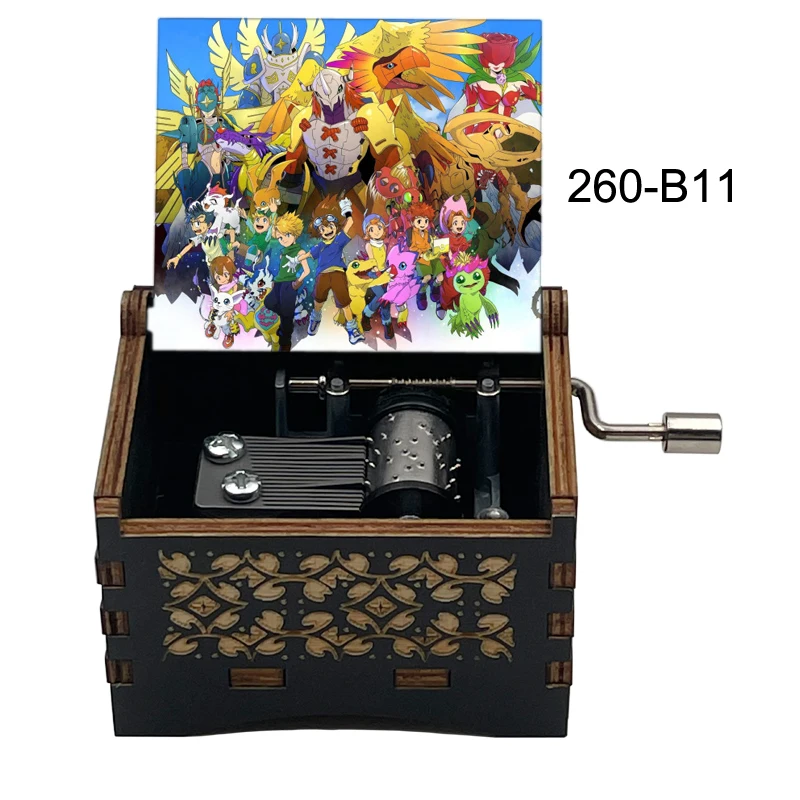 Butter-Fly Music Box from Anime Digimon Opening Theme Song 18 Note