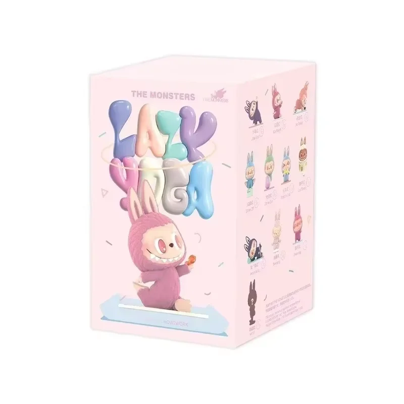 

THE MONSTERS Lazy Yoga Series Blind Box Toys Kawaii Surprise Guess Bag Cute Doll Anime Figure Home Model for Girls Gift
