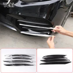 ABS Chrome Car Front Fog Lamp Cover Trim Accessories For Mercedes Benz E Class W213 2016 2017 2018 2019 2020 2021 2022 E43 AMG