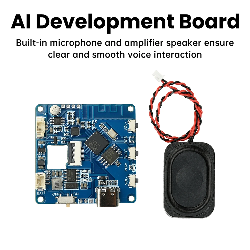 Xiaozhi ESP32-AI Voice Chat Module WIFI Smart Voice Assistant Supports AI/Deepseek/Qwen Model Type C