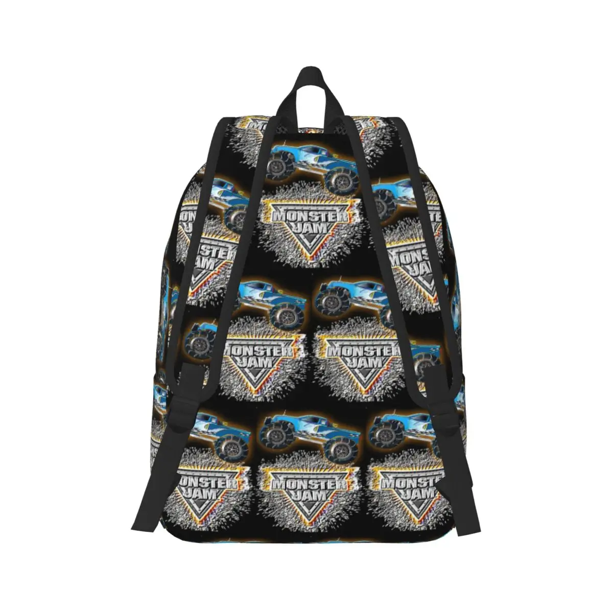 Monster Kids Funny Mens And Boys Backpack Daypack Large Capacity Kids BookBag School Bag Shoulder Bags for Men Women