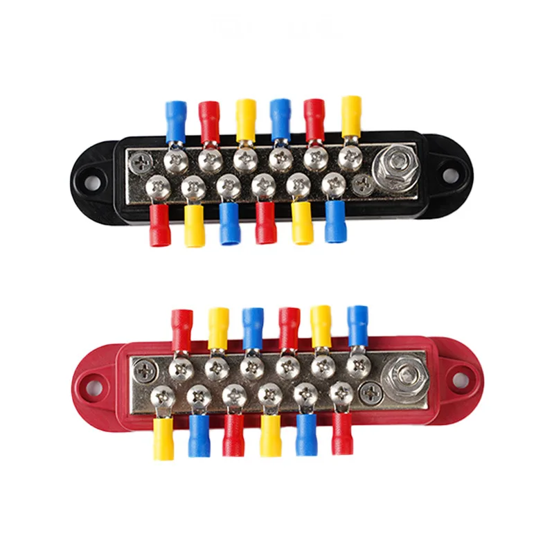 

BUSBARS RV Модификация цепи яхты Шина Прямая 12-сторонняя проводка Шина Высокий ток