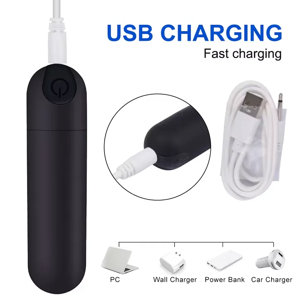Powerful G Spot Vibrator for Women Mini Bullet Clitoris Stimulator Anal Plug Vagin Massager Vibrating Egg Masturbation Sex Toys image 6