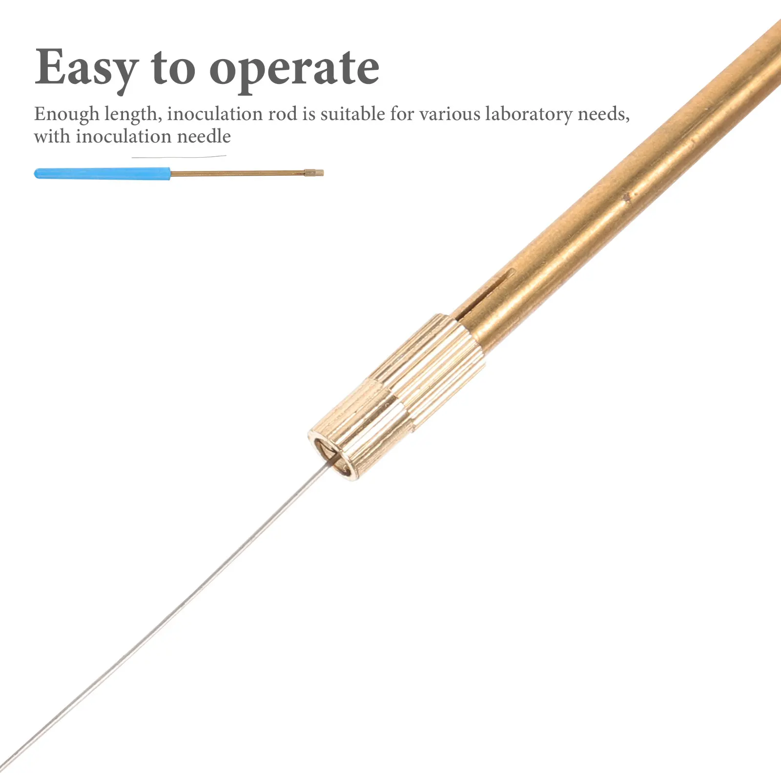 

Metal Inoculation Rod Reusable Stick for Laboratory Wire Inoculating Needle