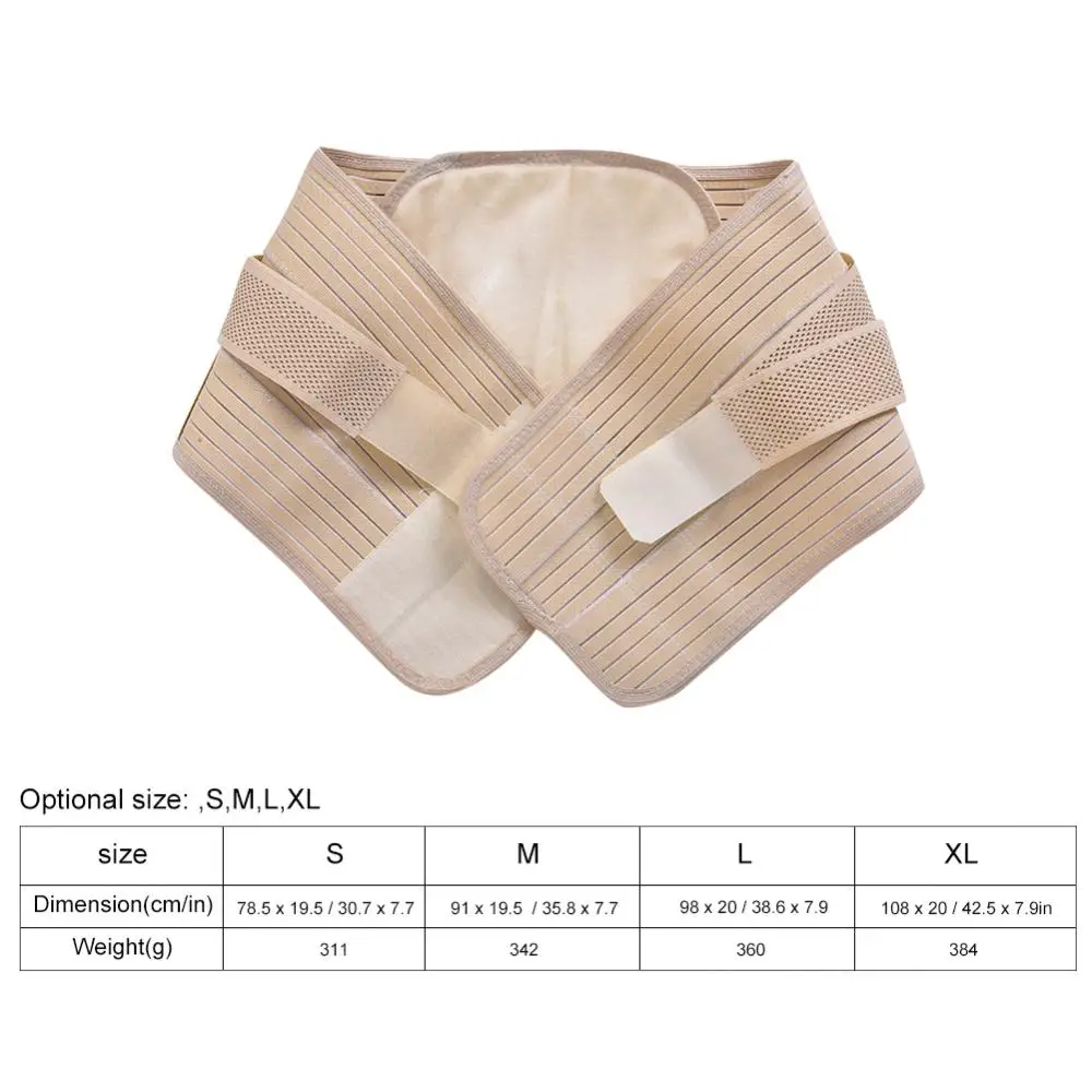 Waist Belt Sport Posture Corrector Self-heating Magnetic Therapy Waist Belt Lumbar Support Back Brace Unisex Pain Relief Belts