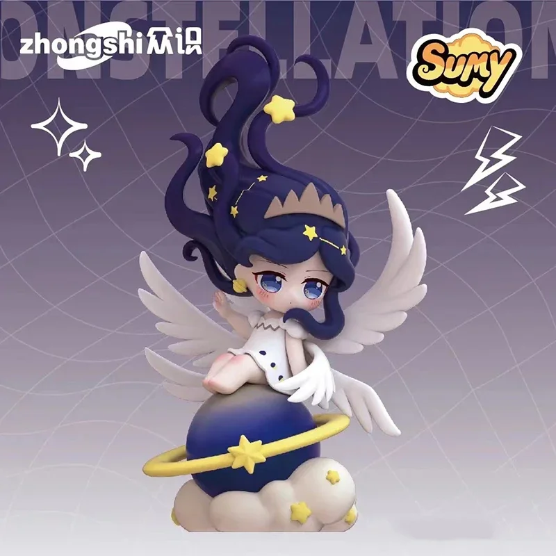 Sumy-Twelve Constellations Series Blind Box Toys, Guess Bag, Mystery Box, ata stery Caixa Action Figure, Surpresa Cute Model, Birthday