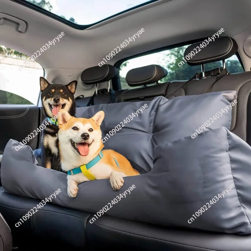 Pet car nest Cross-border dog car seat Large, medium and small dog kennel seat cushion Travel car kennel