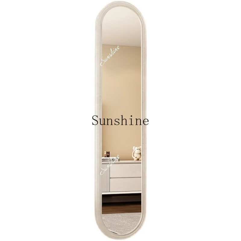 Full body mirror high definition narrow mirror bedroom home wall non-punching explosion-proof full-length mirror  FT