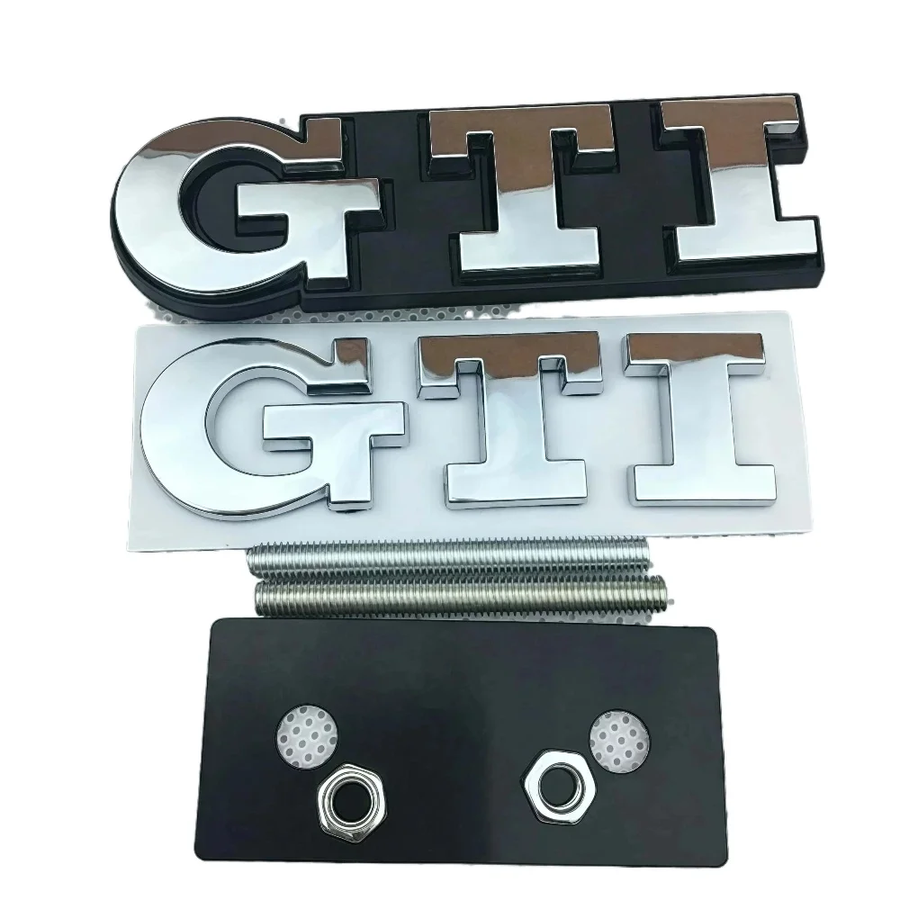 3 Stuks 3D Metalen Kofferbak Logo Sticker Grill Emblemen Badge Decals Voor Vw Golf 2 3 4 5 6 8 MK2 MK3 MK4 MK5 MK6 MK8 GTI Auto-onderdelen - afbeelding 2