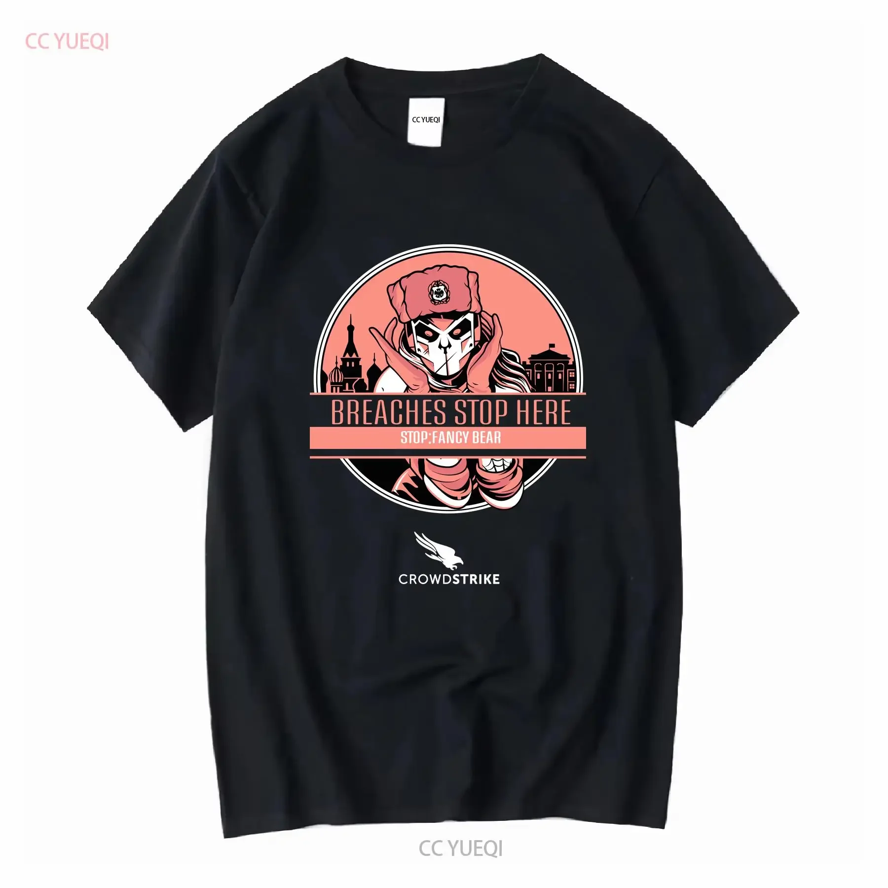 CrowdStrike Fancy Bear CyberSecurity Breach SZ L Rusia Hacker Security camiseta vintage lavado ropa de diseñador gráfico