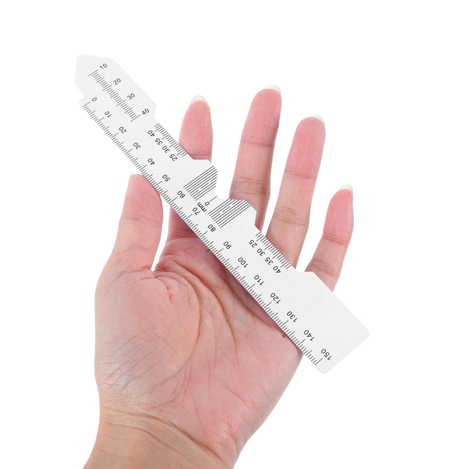 

4 Pcs Eyewear Accessory Pressure Tester Glass Fitting Tool Measurement Ruler Distance Measuring Portable Student