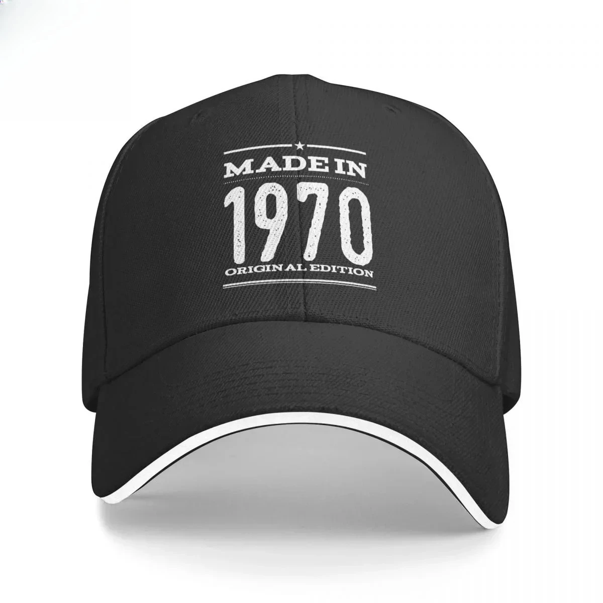 Made In 1970 Trucker Cap Snapback Hat for Men Baseball Mens Hats Caps for Logo