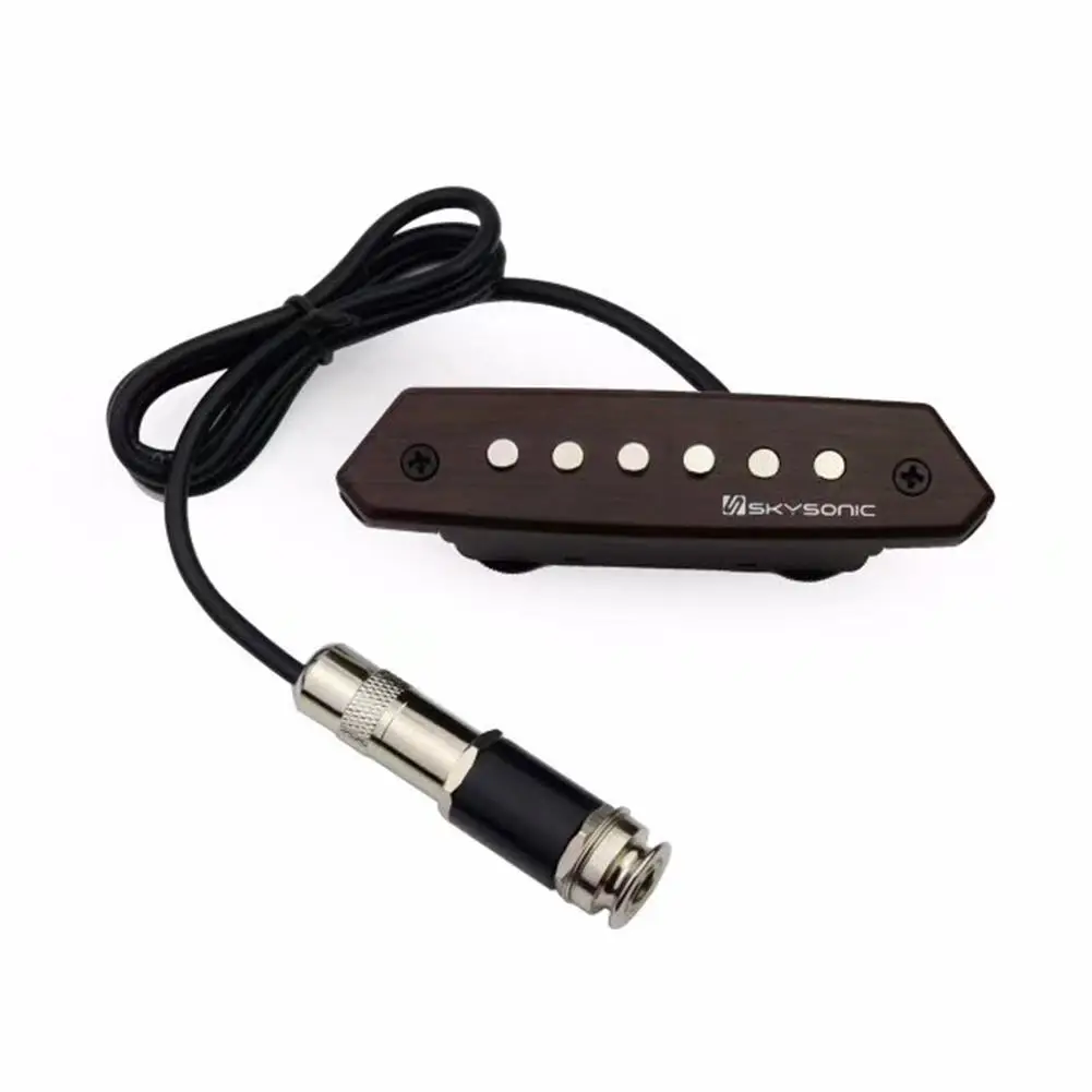 Skysonic Guitar Pickup Passive Acoustic Guitar Soundhole Pickup Humbucker A-810 With Tone Colour Volume Control Drop Shipping