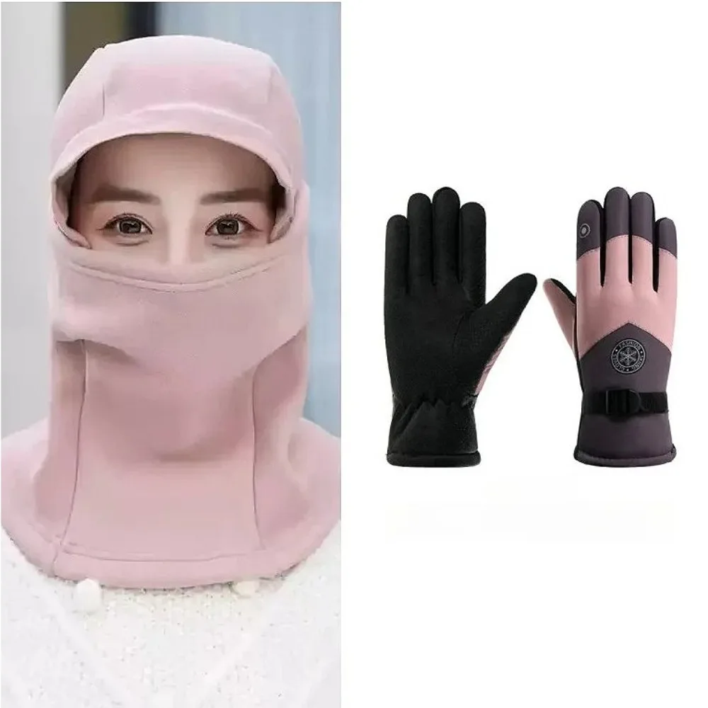 Winter-Thermohandschuhe, wasserdicht, winddicht, mit Fleece gefüttert, zum Skifahren, Radfahren, Wandern, Klettern, Outdoor-Sport, extremes Zubehör