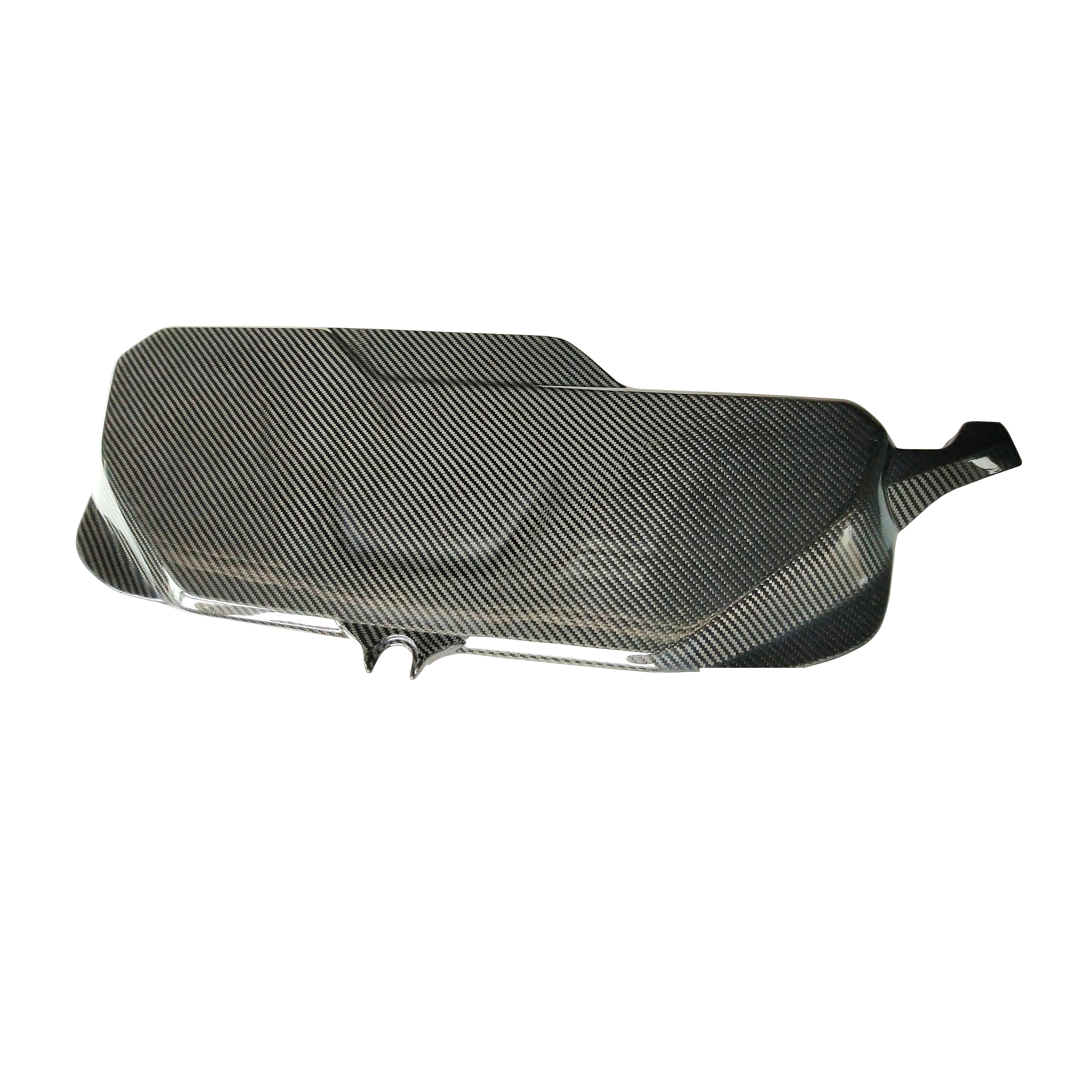 

3K саржевое карбоновое плетение с глянцевой отделкой, крышка бака для воды из сухого углеродного волокна, крышка двигателя для BMW серии 3,4 (F Chaiss B48)