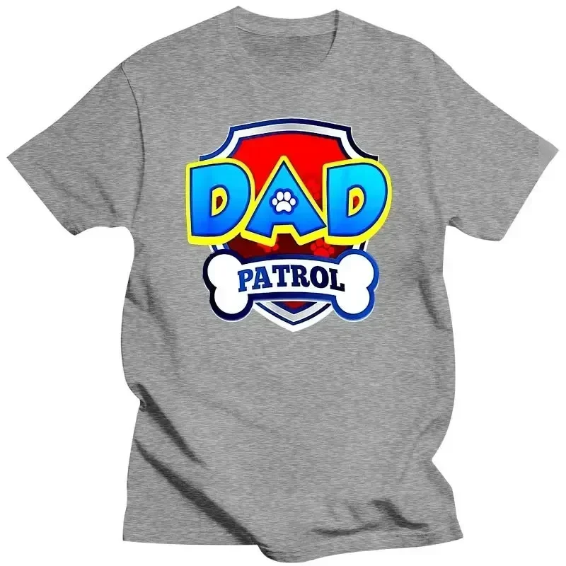 Herren Kleidung Papa Patrol Shirt Hund Lustiges Geschenk Geburtstag Party Schwarz T-Shirt Größe S-3Xl Geburtstagsgeschenk T-Shirt