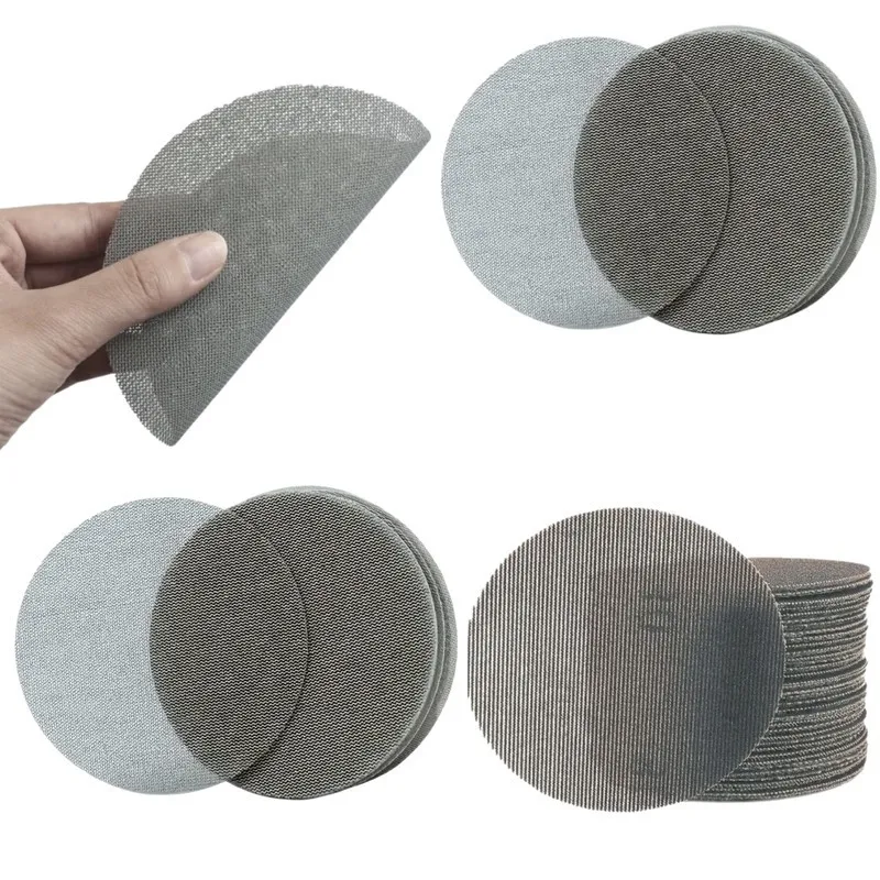 

14sets 5" 240 Grit Sanding Combo, Ultra Fine, Metal Mirror Finishing