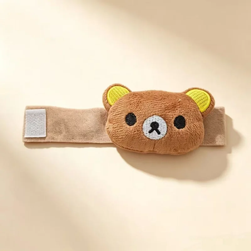 Weiche Rilakkuma Plüschpuppe Taschenanhänger Niedlicher Cartoon-Bär Schlüsselanhänger Rucksack-Deko Accessoire Geburtstags-Freundschaftsgeschenk