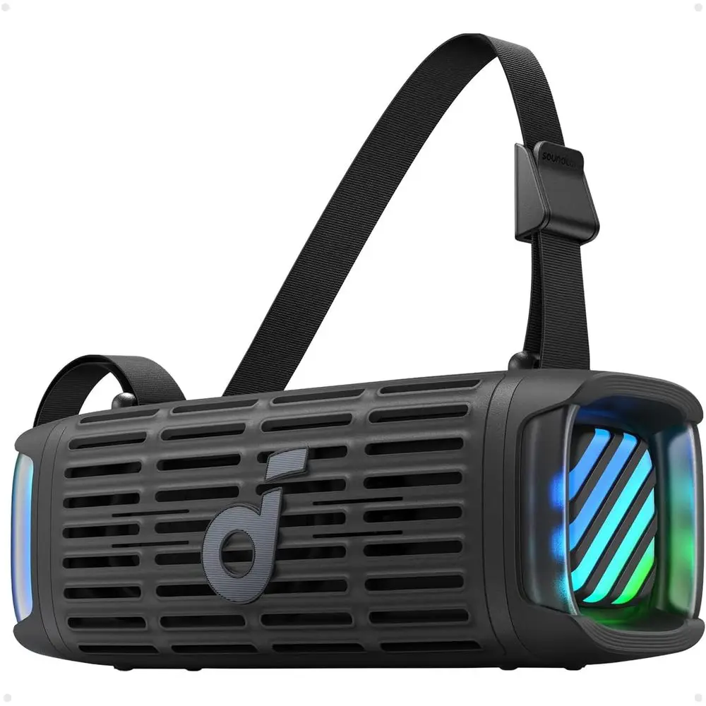 

Boom 3i by , Compact Outdoor Speaker, IP68 Waterproo, loating Playback, Saltwater-Resistant, BassUp 2.0, 50W Portable Speaker, B