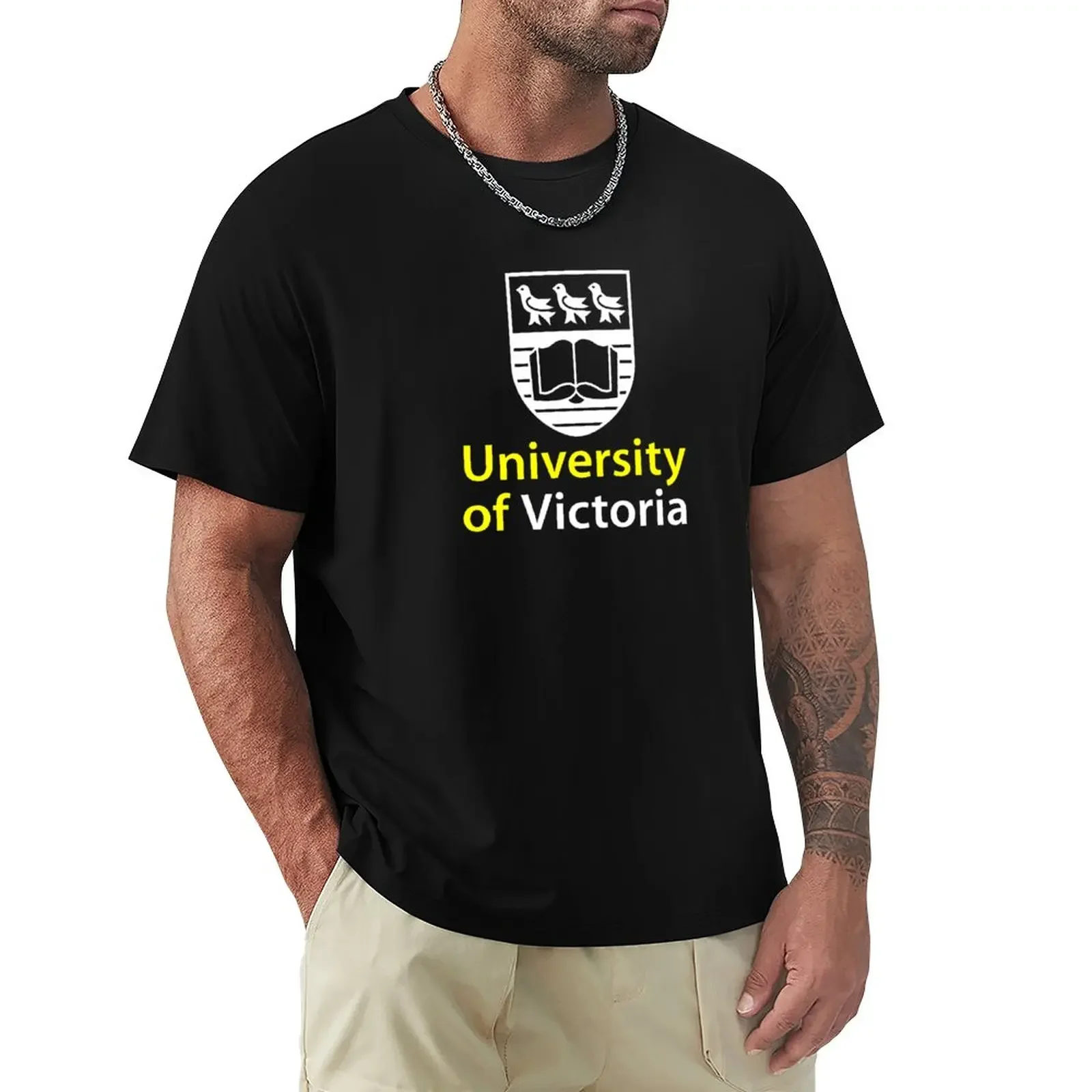 University of Victoria T-Shirt animal prinfor boys sports fans funny t shirts for men